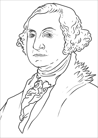 George Washington Coloring Page